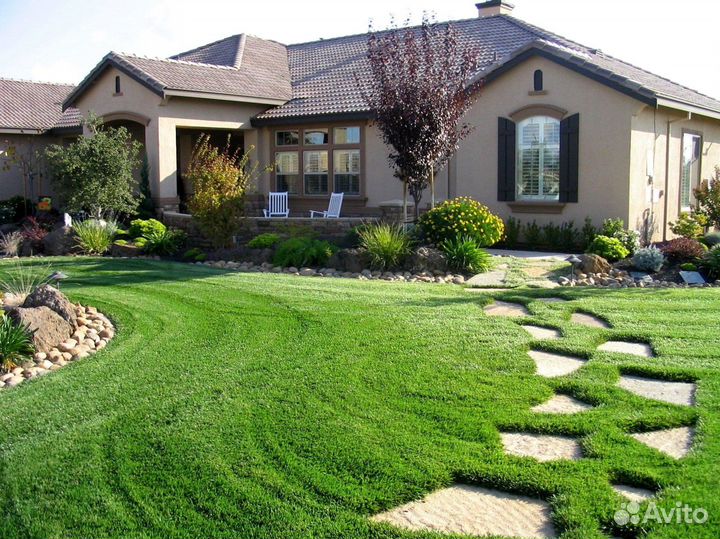 Укладка рулонного газона под ключ, производитель