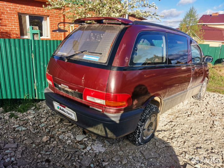 Toyota Estima Lucida 2.2 AT, 1993, битый, 335 000 км