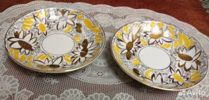 Блюдца. Разные (времен СССР)