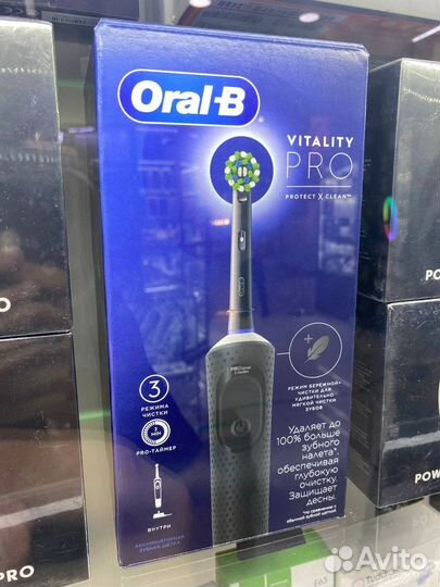Зубная щетка oral b новая