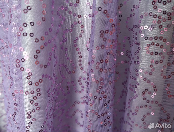 Платье праздничное для девочки 6-8 лет длинное