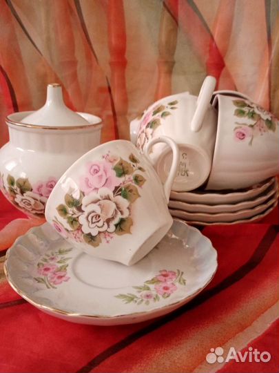 Сервиз чайный Фарфор СССР