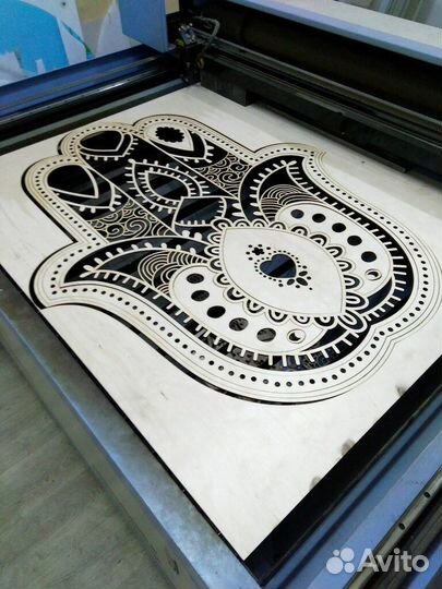 Резка и гравировка на лазерном чпу станке