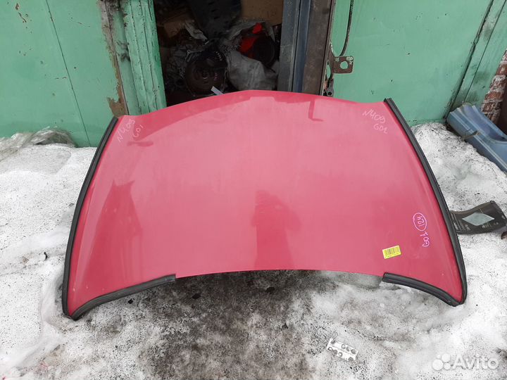 Honda fit GD до 2007. GE с 2007 капот