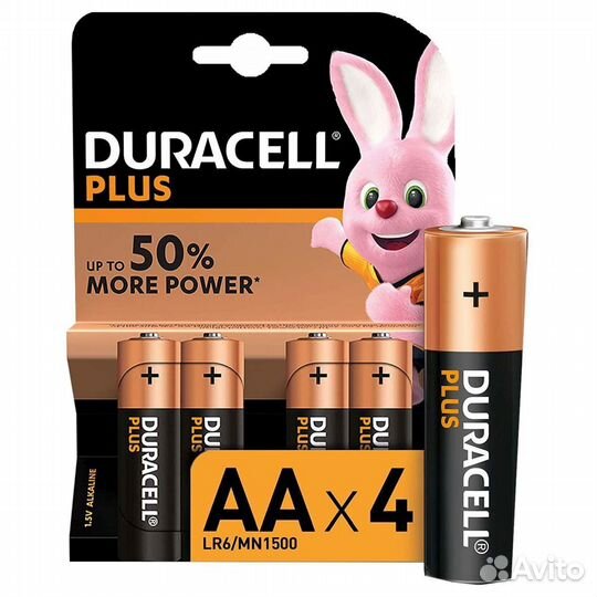 Батарейки duracell аа пальчики