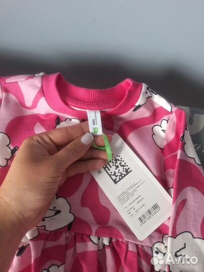 Платье 86 92 sela новое