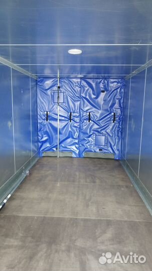 Гибкая термоперегородка из матов