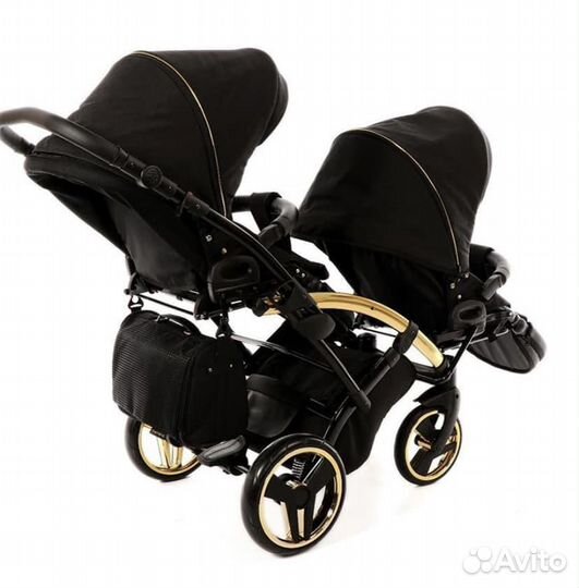 Коляска Junama Diamond для двойняшек