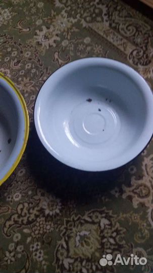 Эмалированные чашки
