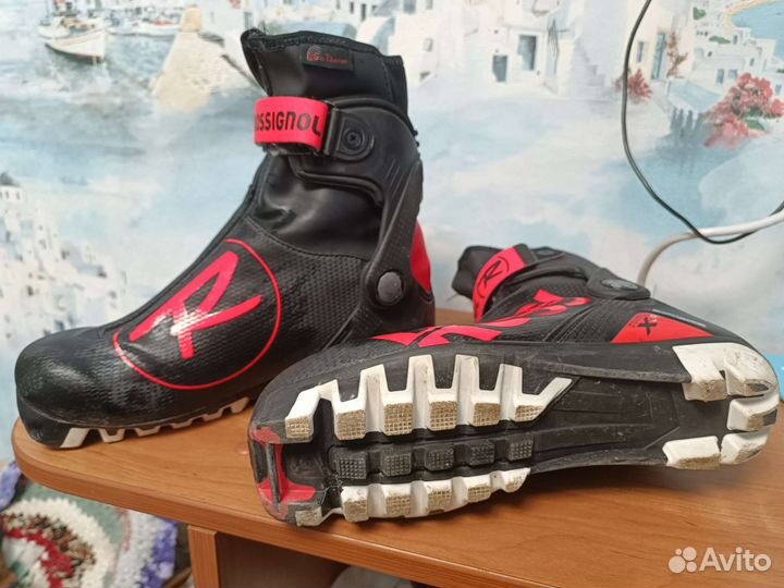 Лыжные ботинки коньковые rossignol