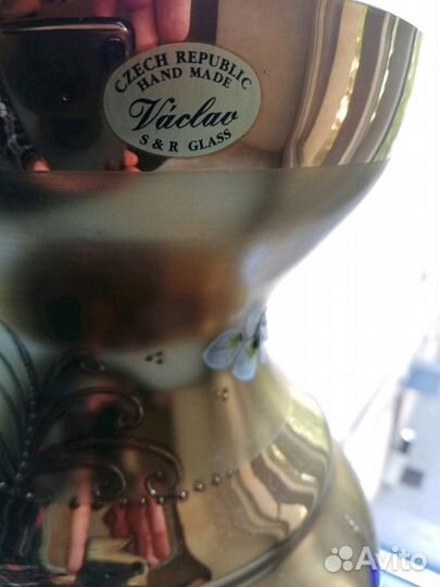 Ваза чехия Богемия