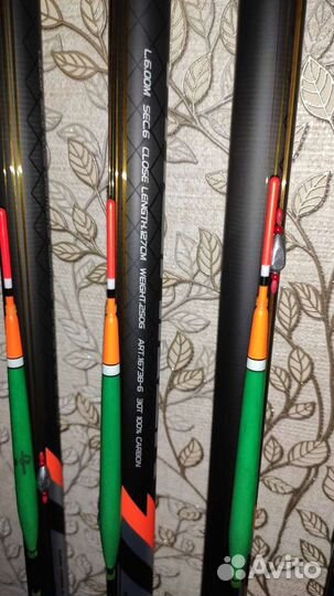 Маховая удочка в сборе