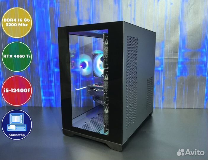 Игровой пк i5-RTX4060Ti-16DDR4-FAV5296083147-H610