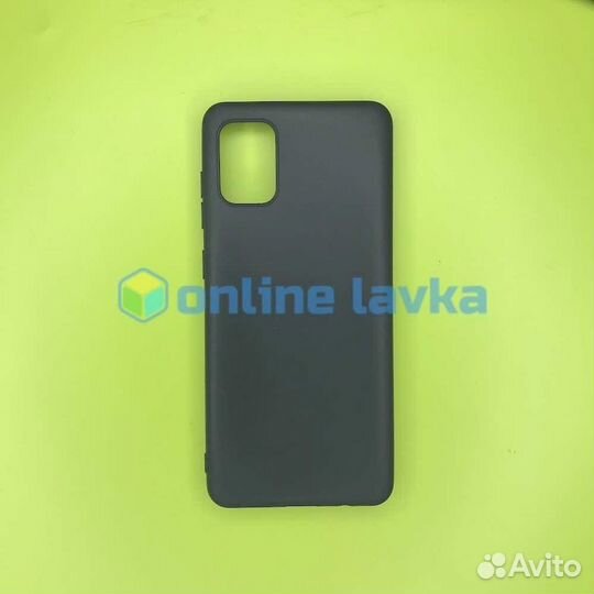 Чехол силикон для Samsung A31 Black