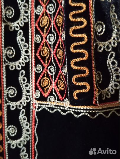 Платье из тонкого бархата размер 52-56