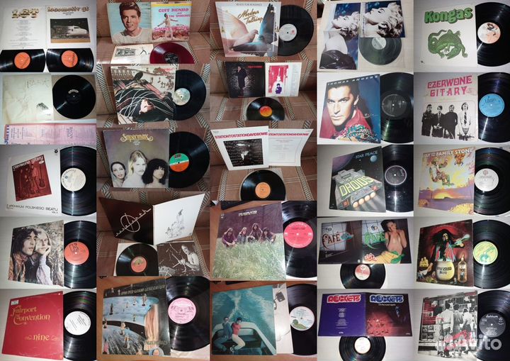 Грампластинки фирменные окончание и сборники