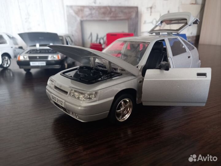 LADA 2112 модель металлическая Технопарк