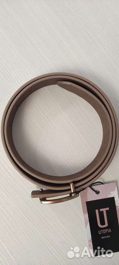 Ремень кожаный utopia
