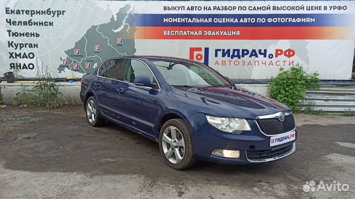 Моторчик стеклоподъемника задний левый Skoda Super