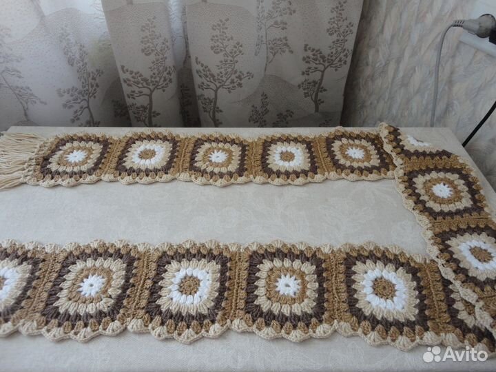 Осенние шарфы ручной вязки Handmade