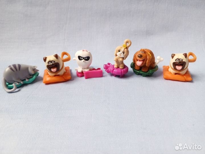 Игрушки из киндера тайная жизнь домашних животных