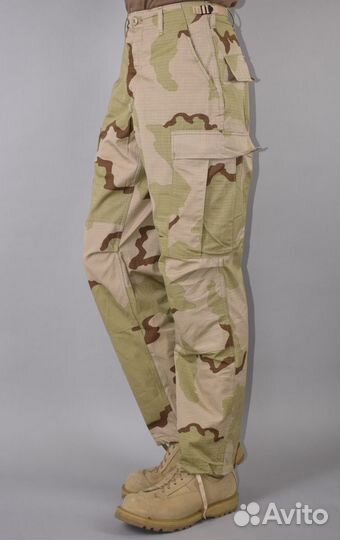 Брюки камуфляж Mil-tec BDU desert-3 новые с ремнём