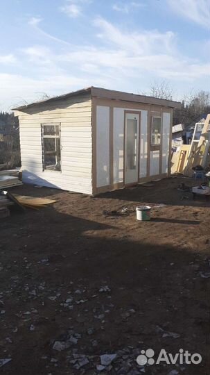 Готовые каркасы стен на хозблок бытовка дом