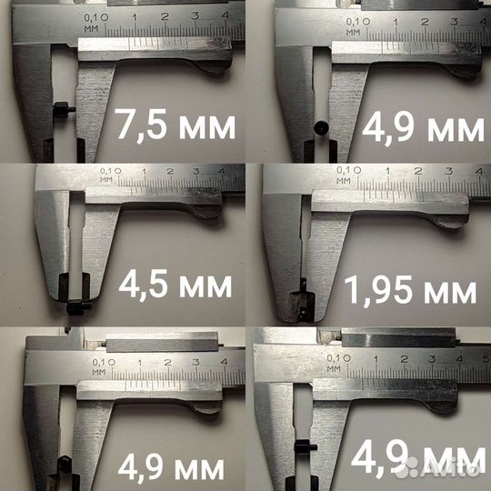 10 комплект Винт со стойкой для крепления M.2 SSD