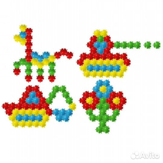 Конструктор Полянка 45дет