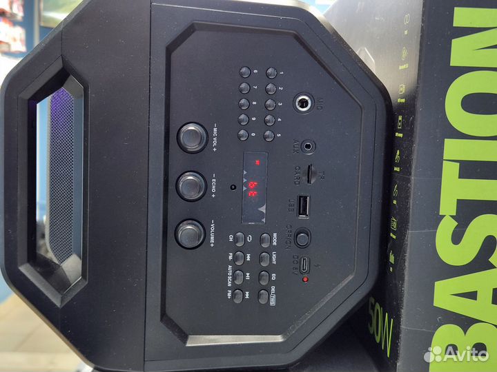 Большая колонка Perfeo 50W новая