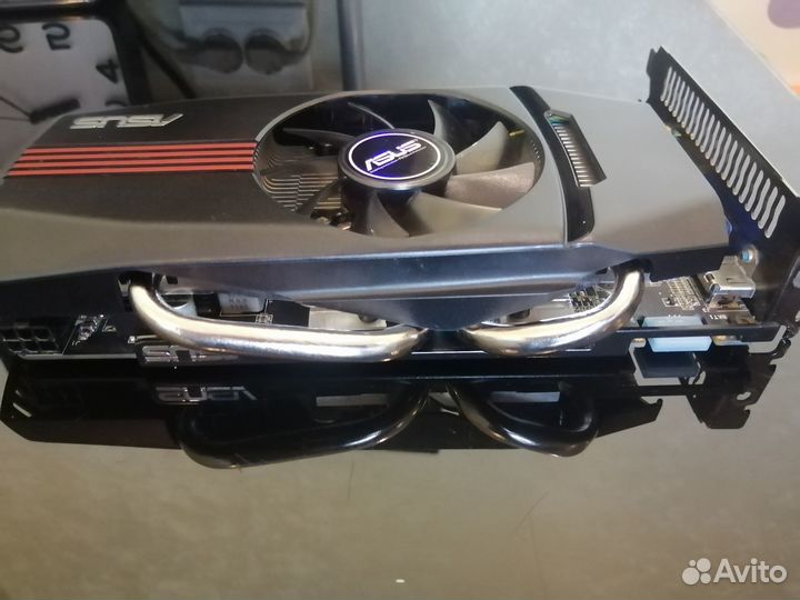 Видеокарта asus nvidia 550 TI 1gb DDR5