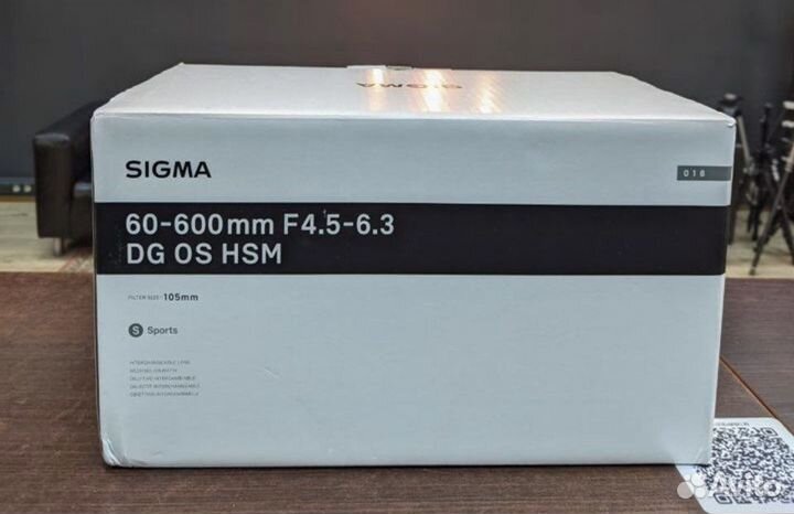 Sigma 60-600mm f/4.5-6.3 DG OS HSM Sports Nikon F