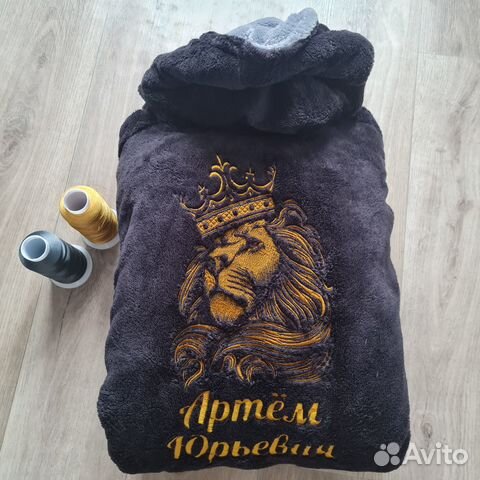 Халат с вышивкой на заказ