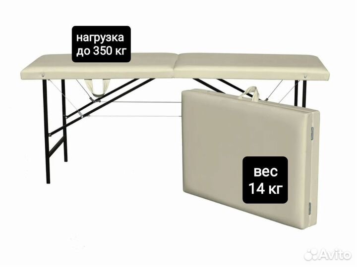 Кушетка складная с регулировкой высоты