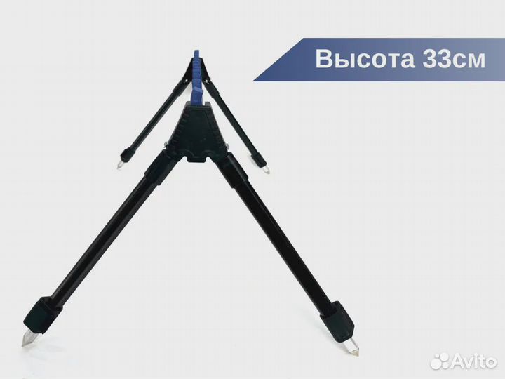 Телескопическая подставка на 12 удилищ