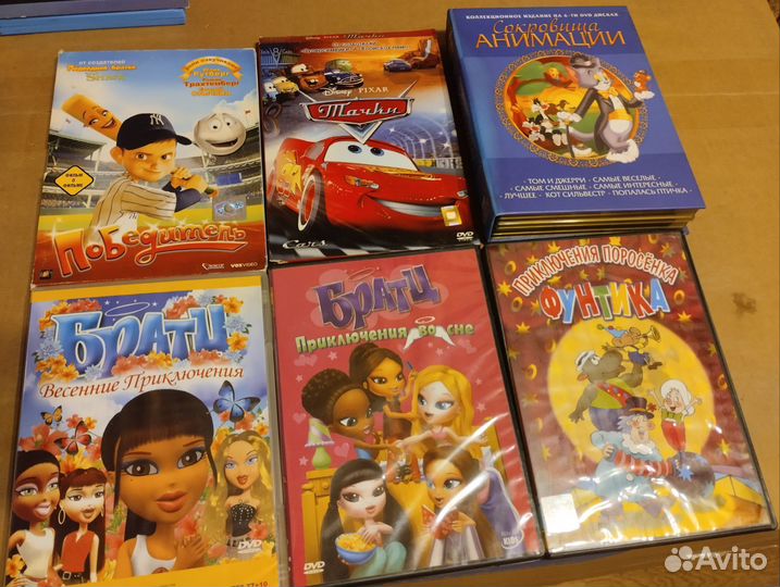 Dvd диски мультфильмы