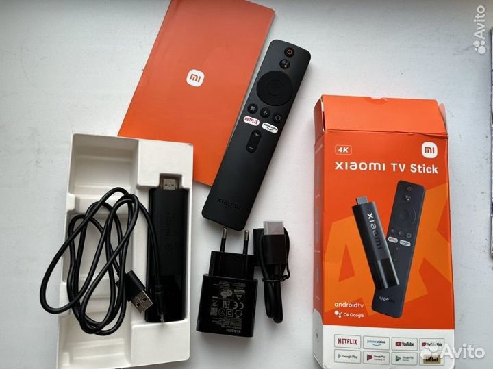 Xiaomi TV Stick 4K, Android 11, 2 Гб озу, 8 Гб