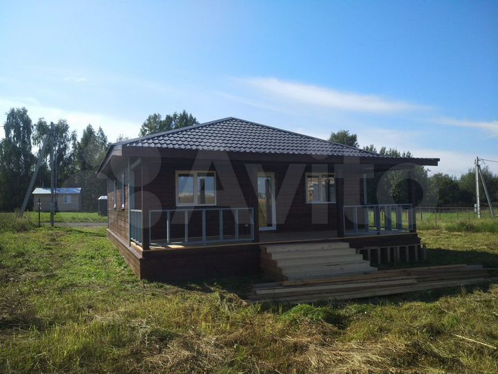 Дом 105 м² на участке 10 сот.