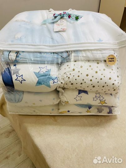 Бортики в детскую кроватку