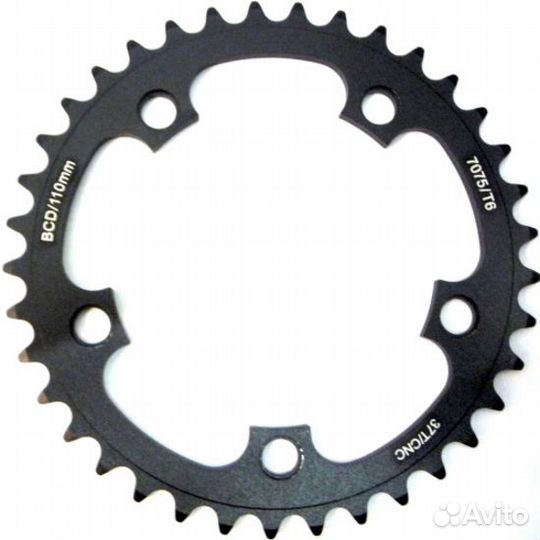 Звезда передняя BMX SD 5x110 42T черная