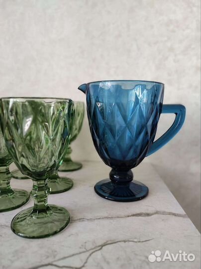 Набор бокалов + кувшин