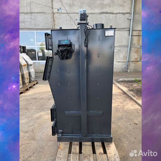 Котел твердотопливный длительного горения