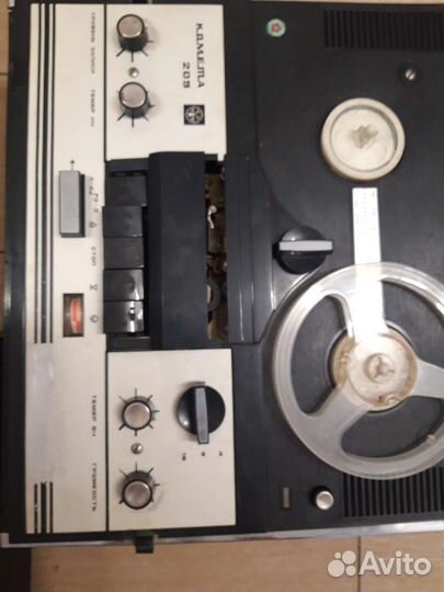 Катушечный магнитофон комета 209