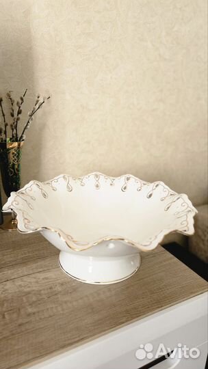 Ваза фруктовница фарфоровая