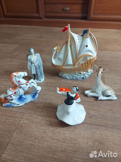 Фарфоровые статуэтки периода СССР