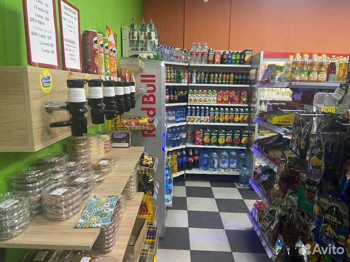 Продуктовый магазин с лицензией, доход от 300к