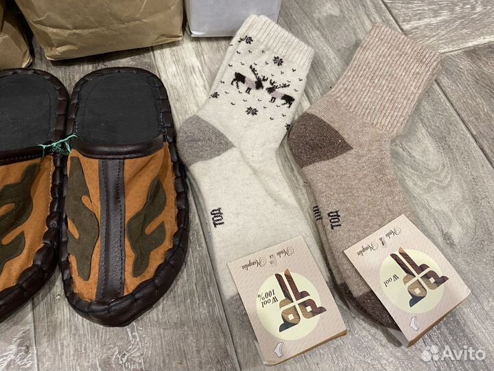 Набор «Кипрей, тапочки, носки» для доставки