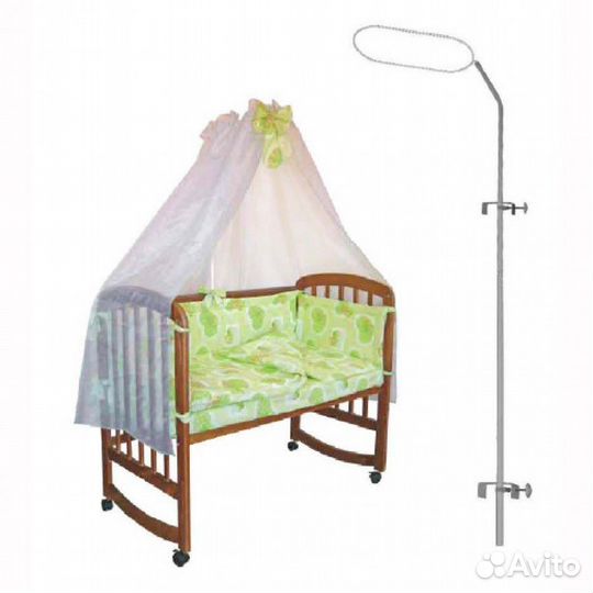 Держатель для балдахина в детскую кроватку