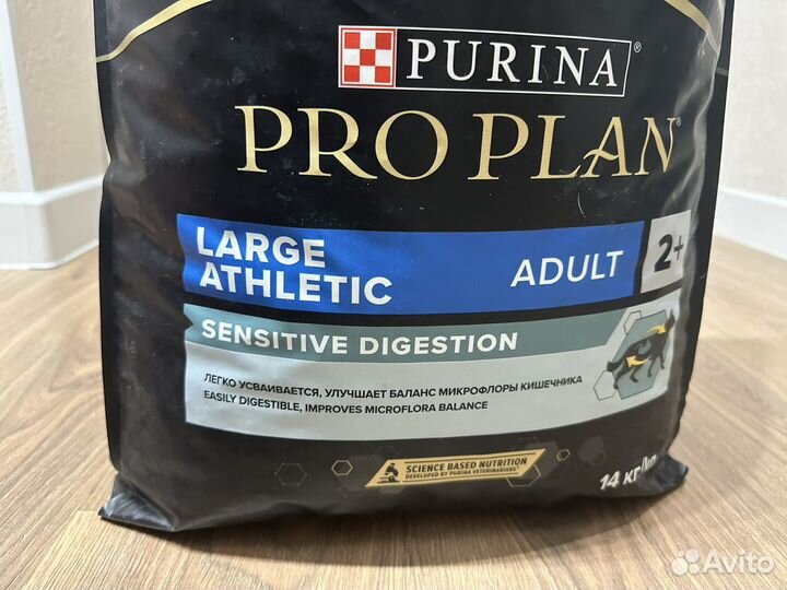 Корм для собак purina pro plan large athletic