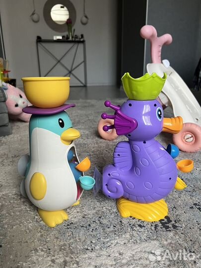 Игрушки для купания в ванной
